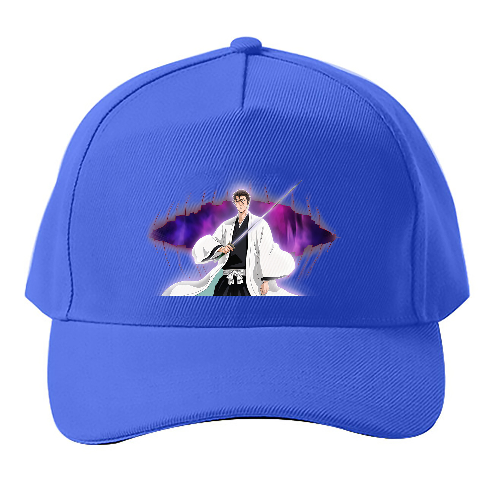 （画像用） ブリーチ 藍染 惣右介（あいぜん そうすけ） BLEACH Aizen Sousuke ベースボールキャップ 綿100％ 男女兼用 帽子 スポーツ